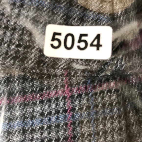 Vince Camuto Pant Houndstooth Plaid Wide Leg Trousers Gray NWT Plus Size 24W - Picture 9 of 9